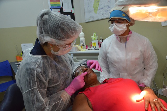 Equipes da ESF Vila Haro promovem dia de atenção especial à saúde da mulher Junto com o café especial, especialmente montado para as mulheres, foram proferidas palestras motivacionais (Foto:Assessoria)