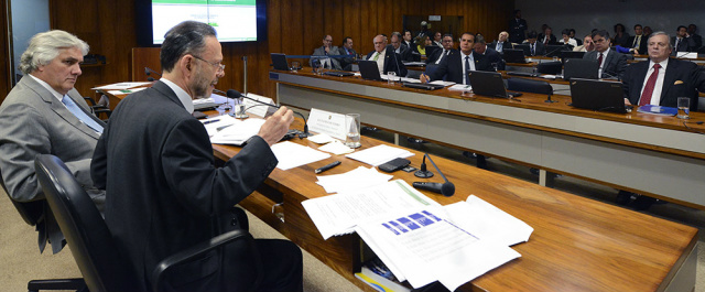Para Delcídio, audiência do BNDES foi didática e esclarecedora O presidente do BNDES falou também sobre os recursos destinados a financiar empresas brasileiras que realizam obras e fornecem equipamentos no exterior (Foto: Divulgação)