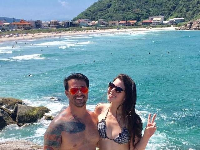 Justiça tira filho da presidente do TRE da cadeia para tratamento em clínica Borges e a namorada: vida de luxo na internet antes da prisão com drogas e armas em estrada (Foto: Reprodução/Facebook)