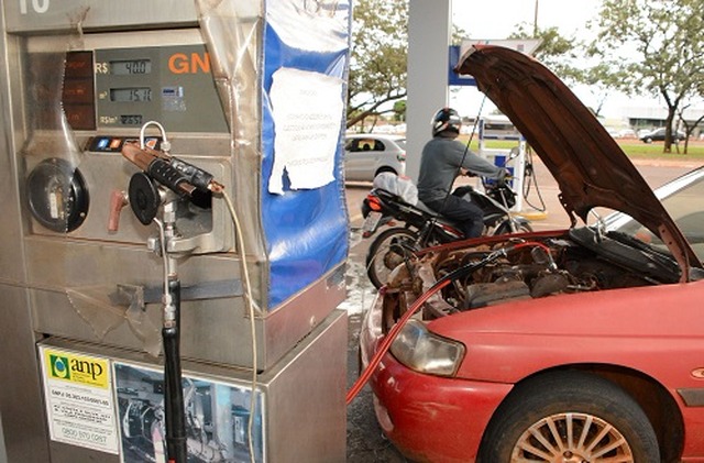 Utilização do gás como combustível nos veículos vem sendo incentivada pela MSGás - Foto: Gerson Oliveira / Correio do Estado