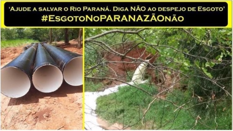 Aparecida do Taboado realiza hoje Audiência Pública para discutir emissário de esgoto da Sanesul no Paranazão