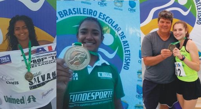 Atletas de Três Lagoas conquistam medalhas de ouro e bronze em Competição Nacional