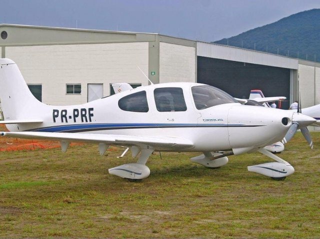 Foto de aeronave que caiu em MT (Foto: Planesportters.net)