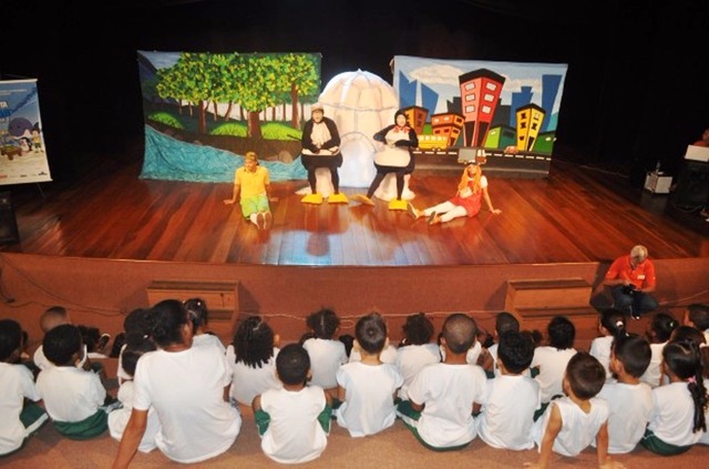 Cultura promove hoje apresentação de teatro na Biblioteca Municipal A entrada é gratuita a apresentação será na na Biblioteca Municipal Rosário Congro, na Avenida Aldair Rosa de Oliveira (Foto/Assessoria)