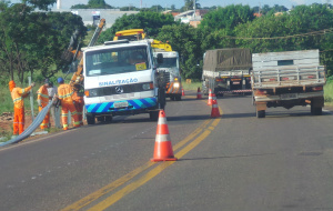 BR-262 está ponteada de trechos perigosos, entre Três Lagoas e Capital BR-262 está ponteada de trechos perigosos, entre Três Lagoas e Capital
