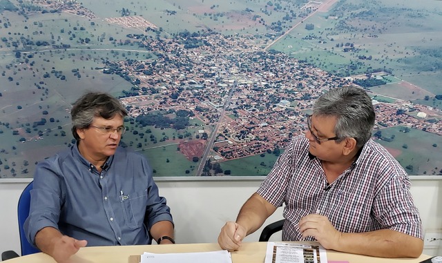 Brasilândia prepara festa para o aniversário de 54 anos e comemora crescimento O prefeito de Brasilândia, Antonio Thiago recebeu o diretor do Perfil News para uma entrevista onde mostrou um Raio X da sua administração (Foto: João Vitor)
