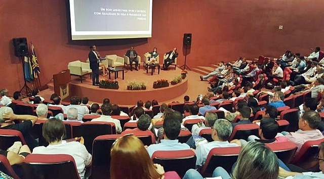 Servidores do Governo de MS abrem encontro nacional com palestras sobre gestão Essa é a primeira vez que Mato Grosso do Sul sedia o evento, que tem início na quinta-feira (5) e será realizado em Campo Grande, no Grand Park Hotel. (Foto: Divulgação)