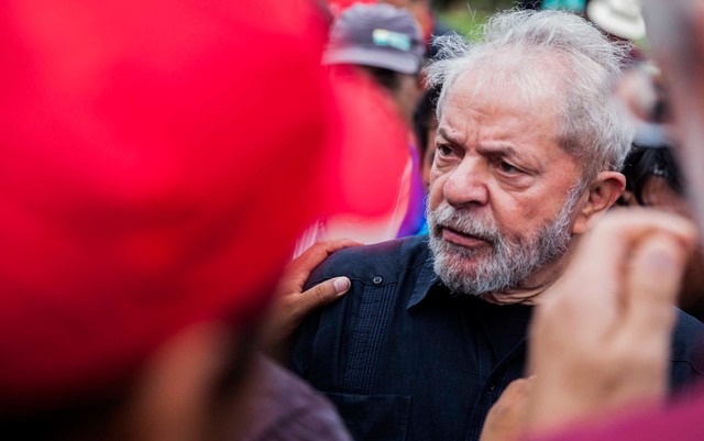 O ex-presidente Lula, durante visita a cidade de São Miguel das Missões (RS) no último dia 22 (Foto: Ricardo Marchetti/Agência F8/Estadão Conteúdo)
