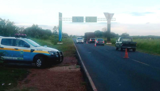 PMRv intensifica fiscalização nas estradas estaduais até próxima quarta Barreiras também serão montadas, onde serão feitos os testes de bafômetro e outras fiscalizações (Foto: Divulgação)