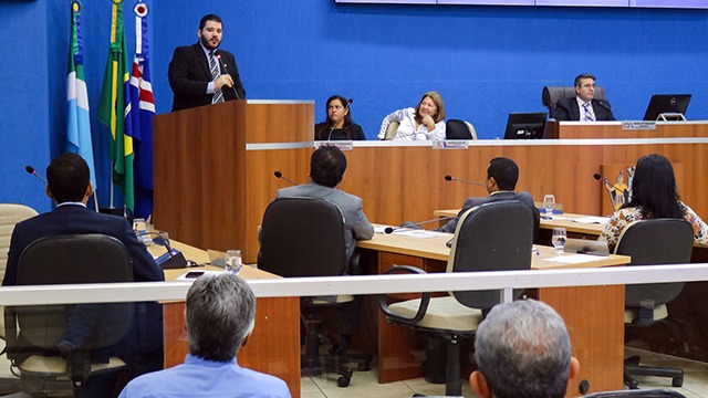 No discurso inicial, Tonhão fez um breve resumo dos 15 meses à frente da Secretaria (Foto/Assessoria)