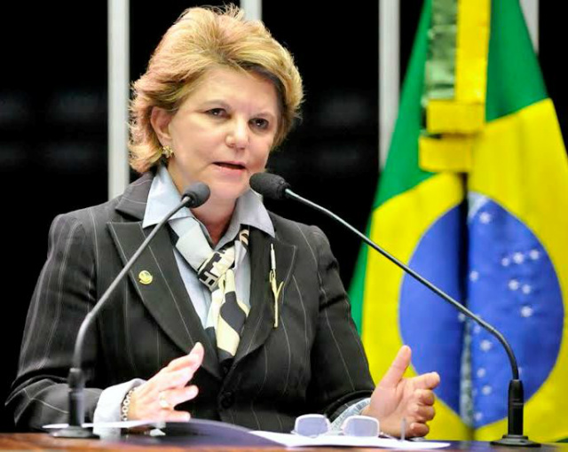 Senadores de vários partidos elogiam PEC de Delcídio Para Lúcia Vânia, Delcídio é um gigante na defesa do pacto federativo (Foto: Divulgação)