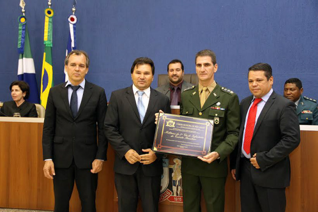 Para o comandante da 2ª CIA, o evento foi realizado fora do quartel, para ter mais proximidade com a sociedade três-lagoense (Foto: Divulgação)