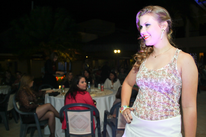 Boutique Vitória Flor participou de noite de glamour em hotel da cidade O evento que aconteceu na noite de quarta-feira no Hotel O.T(Foto:Flávia Guedes)