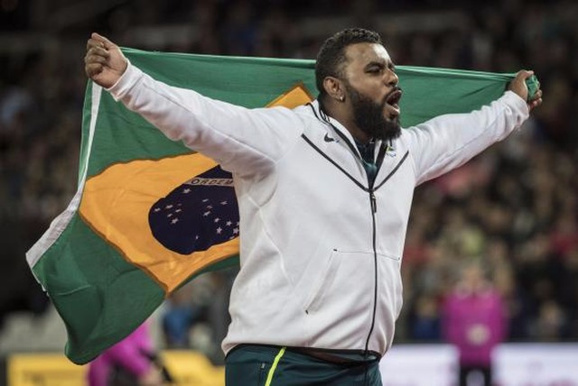Thiago Paulino terminou o Mundial de Atletismo Paralímpico com duas medalhas de ouro no arremesso de disco e lançamento de peso (Foto/Comitê Paralímpico Brasileiro/Divulgação)