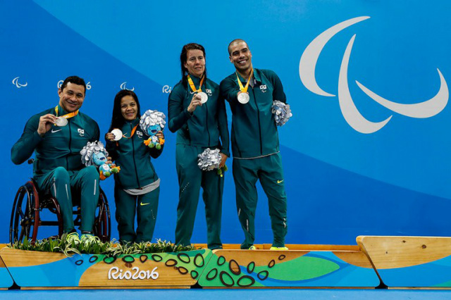 Nos Jogos Paralímpicos, todas as medalhas brasileiras foram conquistadas por atletas bolsistas (Foto: Washington Alves/Comitê Paralímpico)