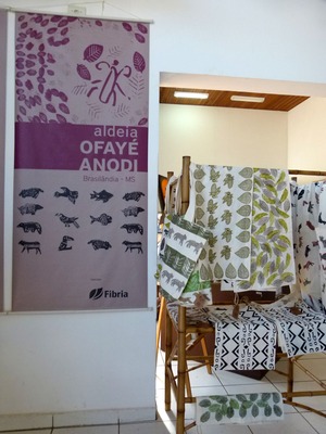 Com apoio da Fibria, artesanato indígena Ofayé participa de exposição em Brasília (DF)