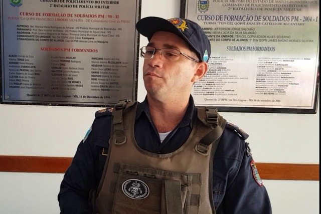 Batalhão da PM de Três Lagoas terá novo comandante Major Ênio assumi o comando a partir do dia 18 deste mês (Foto/Ricardo Ojeda)