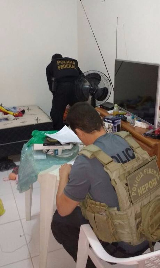 PF deflagra operação de combate à pedofilia em 14 estados Cerca de 350 policiais foram mobilizados para Operação Glasnost - Polícia Federal / Divulgação