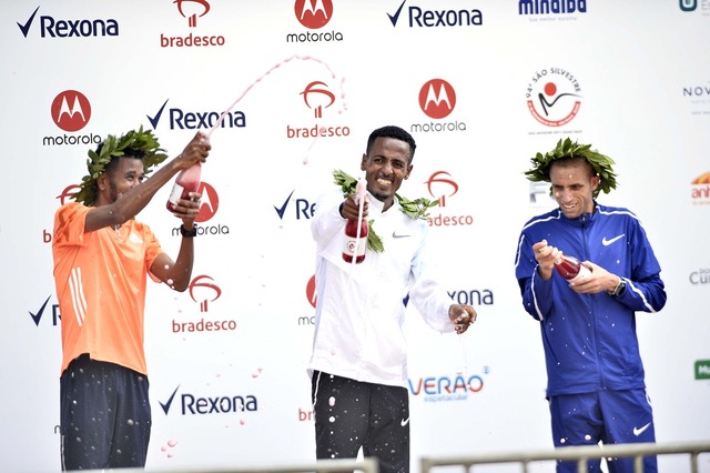 Etíope e queniana vencem corrida de São Silvestre em SP Foto: Marcos Ribolli/G1