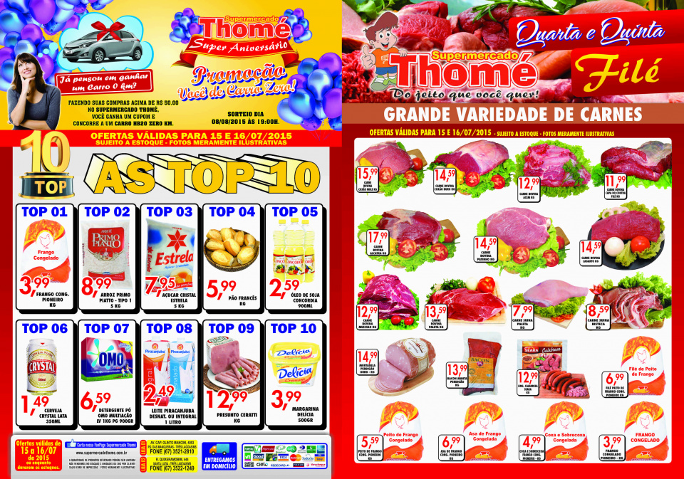 Tablóide de Ofertas Supermercados Thomé