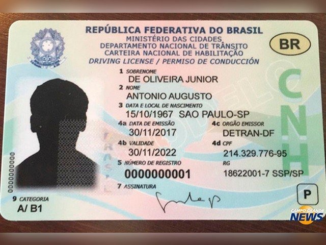 Emissão de CNH com microchip é adiada para 2022, conforme Contran Nova CNH terá microchip com informações do motorista (Foto: Divulgação/ Denatran)