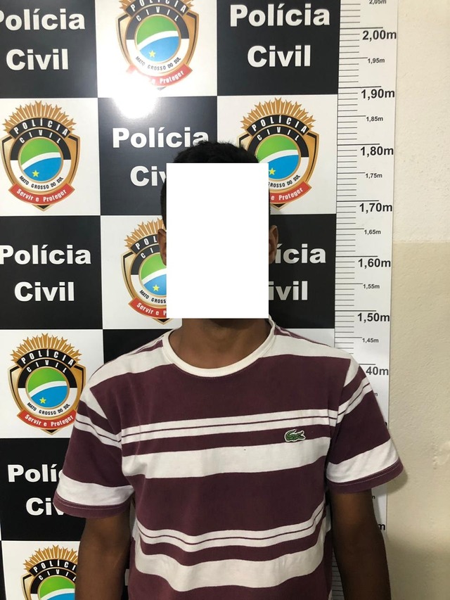 Autor de roubo a mão armada é preso pelo SIG de Três Lagoas O autor foi preso em sua casa, sua esposa também foi detida pelo crime de desacato (Foto/Assessoria)
