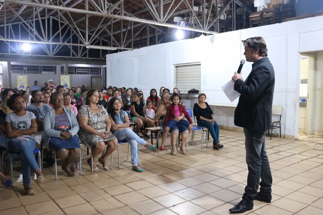 Região do São Carlos recebe edição do projeto ‘Pensando Três Lagoas’ Compareceram moradores do bairro São Carlos, São João, Guanabara, Vila Maria, Vila Carioca e Osmar Dutra (Foto/Assessoria)