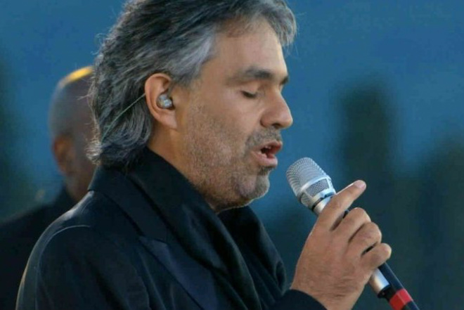 O tenor italiano Andrea Bocelli virá em dezembro a Três Lagoas para um show aos convidados da Eldorado (Foto: Divulgação) 