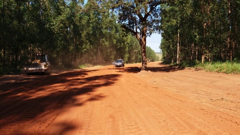 Prefeitura de Três Lagoas realiza melhoria em estradas rurais (Foto: Assessoria).