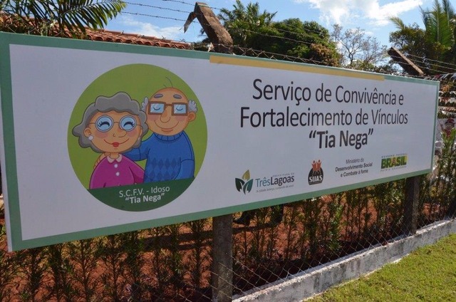 Autorizada conclusão da Cancha de Bocha do Centro de Convivência Tia Nega Faxada Convivência e Fortalecimento de Vínculos “Tia Nega”, no Parque São Carlos (Foto/Assessoria)