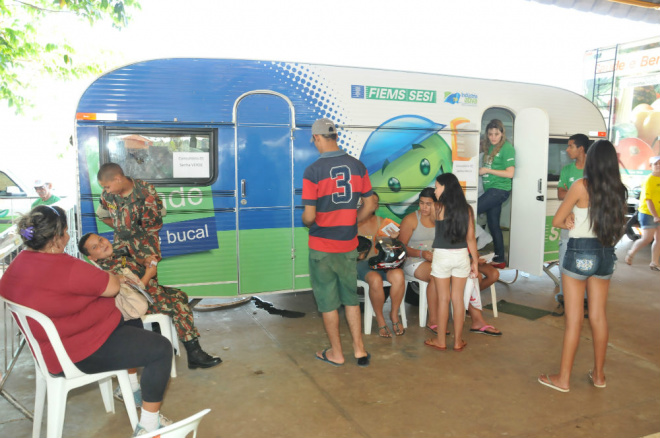 É a primeira ação do gênero realizada no município de Aparecida do Taboado (Foto: Divulgação/Assecom)