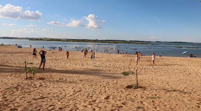 Praias de água doce em MS surpreendem pela beleza e turismo mais acessível Opção de lazer para toda a família sem precisar sair de MS - Foto: Divulgação/Governo do Estado