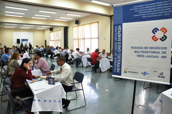 Negócios de Três Lagoas preveem fechar contratos que somam R$ 56 mil Participaram micro e pequenas empresas do Mato Grosso do Sul, São Paulo, Minas Gerais, Rio de Janeiro e Espírito Santo (Foto: Divulgação/ Sebrae)