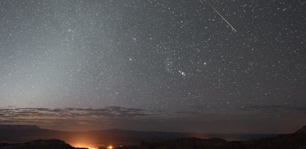 Chuva de estrelas cadentes será vista em todo o Brasil nesta semana Chuva de estrelas cadentes será vista em todo o Brasil nesta semana
