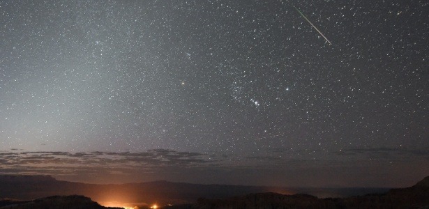 Chuva de estrelas cadentes será vista em todo o Brasil nesta semana