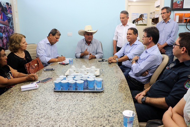 Jorge Martinho assume coordenação regional do Governo A reunião aconteceu na terça-feira no gabinete do prefeito Angelo Guerreiro (Foto: Assessoria)