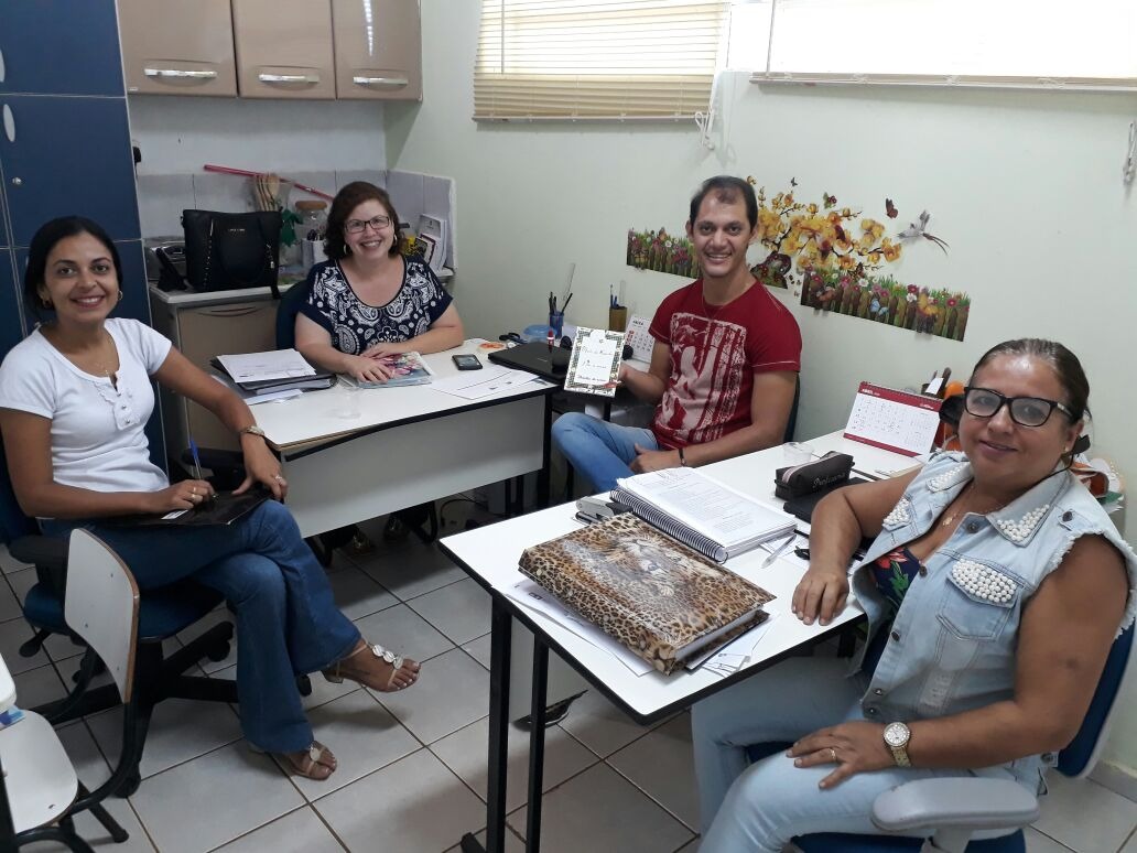 Equipe realizará monitoramento nas 36 Unidades Escolares da REME levantando dados que nortearão futuras ações junto às escolas da Cidade. (Fotos: Assessoria). 