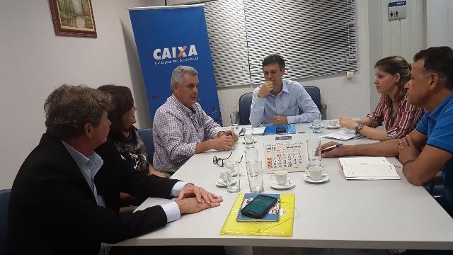 Prefeito de Três Lagoas apresenta reivindicações à Superintendência Regional da Caixa Objetivo é que a Caixa Econômica fiscalize e coíba ocupações irregulares no Residencial Novo Oeste e Residencial Orestinho. (Foto: Assessoria).