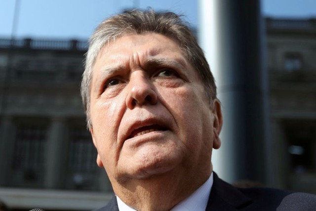 Ex-presidente do Peru morre após dar tiro na cabeça ao ser preso O ex-presidente do Peru Alan García - Guadalupe Pardo/File Photo/Reuters