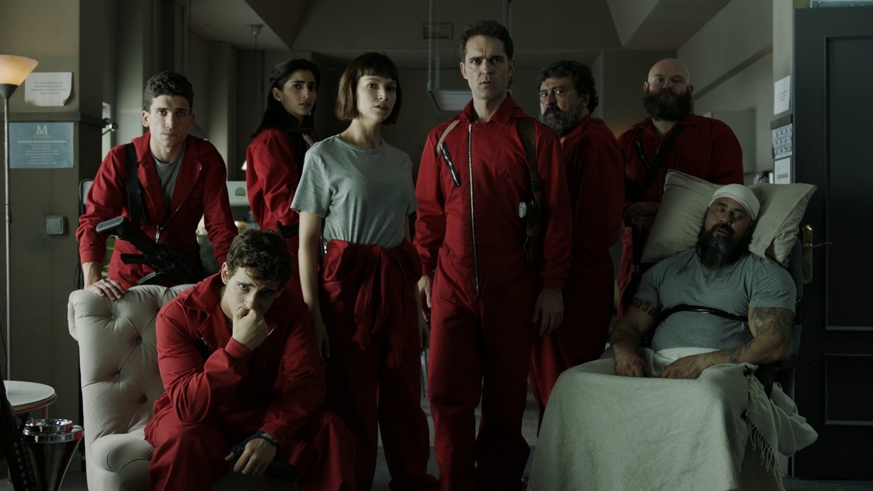 Cena do seriado 'La Casa de Papel' (Foto: Divulgação)