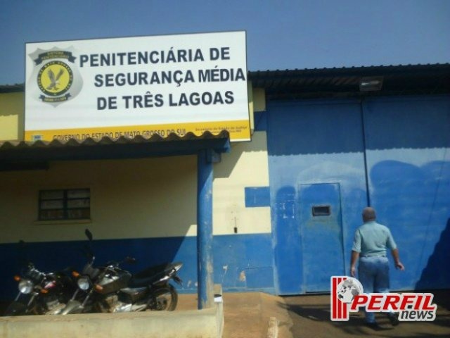 PM registra princípio de rebelião em presídio de Três Lagoas Penitenciária de Segurança Média de Três Lagoas. (Foto: Arquivo/Perfil News).