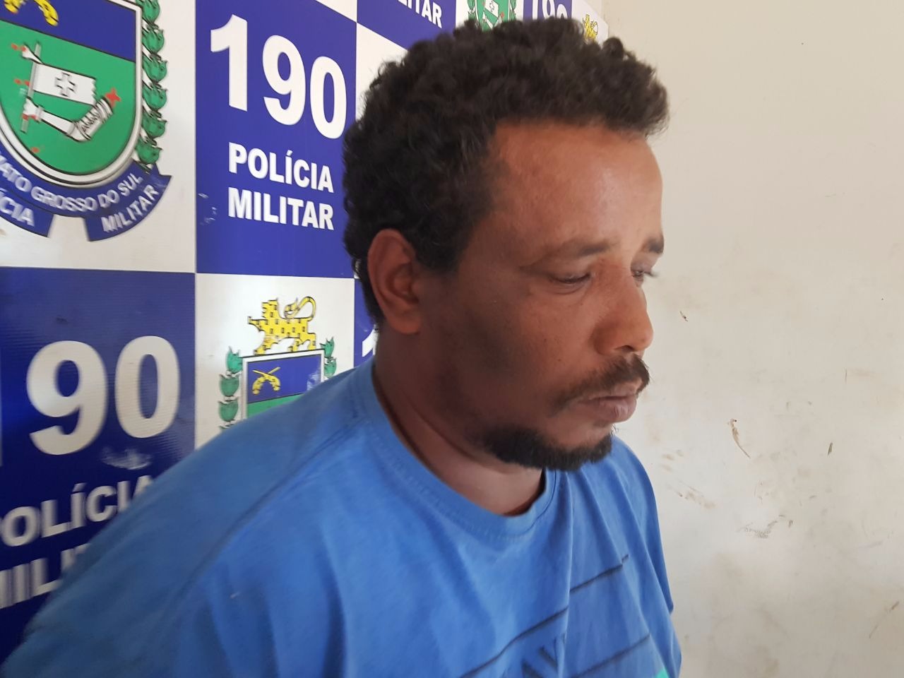 Impostor que usava fotos de PM é preso em Três Lagoas (Foto: Divulgação/ PM).
