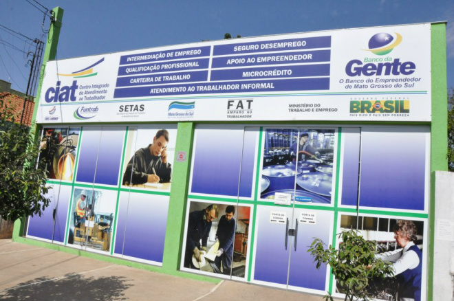 CIAT busca ampliar cadastro de empregadores A Prefeitura de Três Lagoas é responsável por 50% da gestão da agência no município através de convênio de cooperação mútua com a Funtrab (Foto: Divulgação/ Assecom)