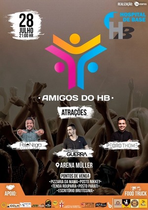Propaganda do evento que está sendo divulgada nas redes sociais 