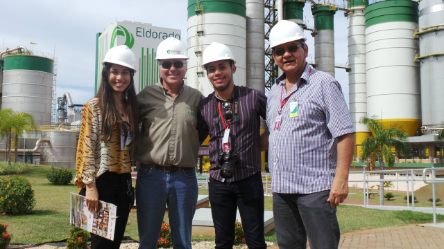 Eldorado abre as portas ao Perfil News e mostra cronograma do Projeto Vanguarda 2.0 A equipe de reportagem do Perfil News foi recebida pelo engenheiro, Antônio de Pasquale, Gerente Geral do Projeto Eldorado (Foto: Sidnei Ramos)