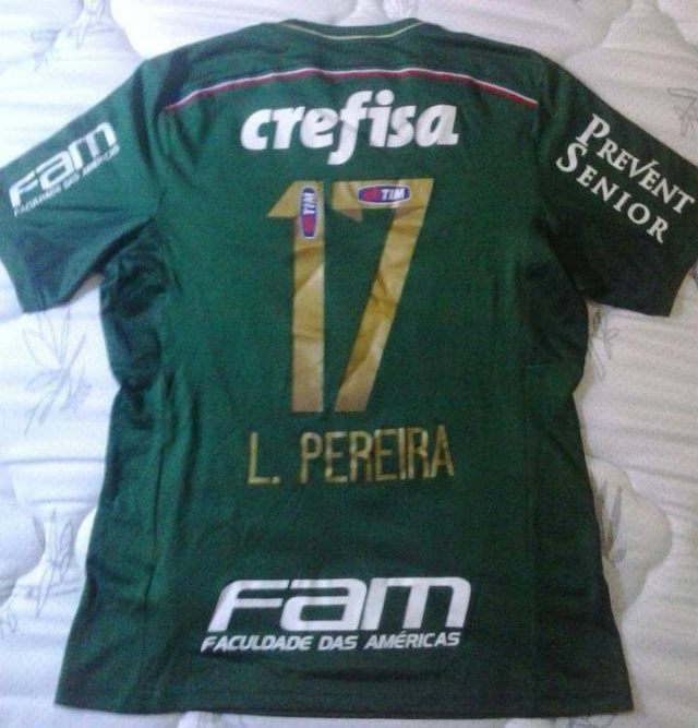 Camisa usada nas finais do Paulistão será leiloada por projeto social de MS A camiseta será leiloada para arrecadar fundos para o projeto. (Foto: Divulgação)