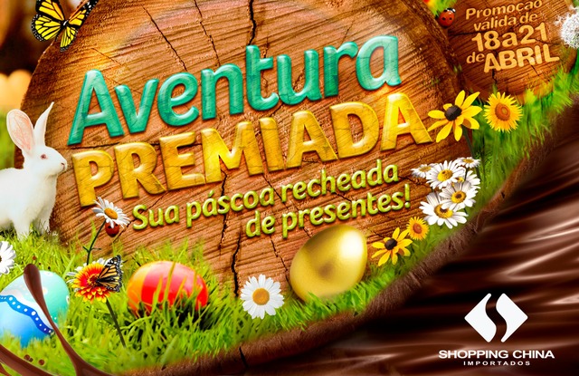 Shopping China derruba os preços para promoção da Páscoa