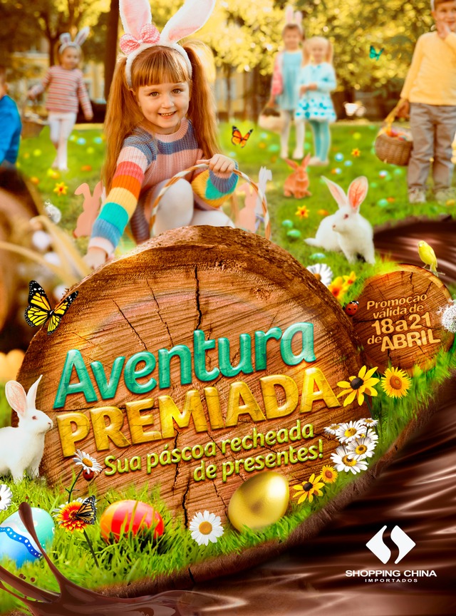 Shopping China derruba os preços para promoção da Páscoa