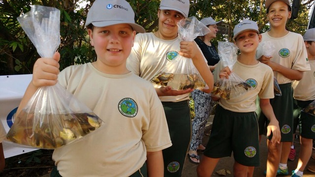 Os peixes para abastecer o programa são produzidos na Estação de Aquicultura localizada em Salto Grande (Foto/Assessoria)