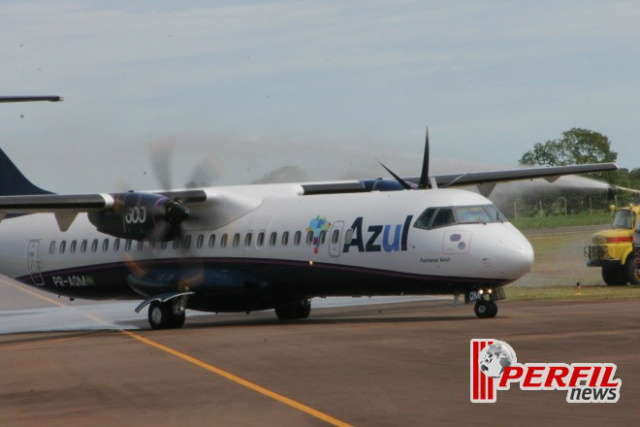 Reajuste deve atingir empresas aéreas que operam em Três Lagoas. (Foto: Arquivo/ Perfil News)
